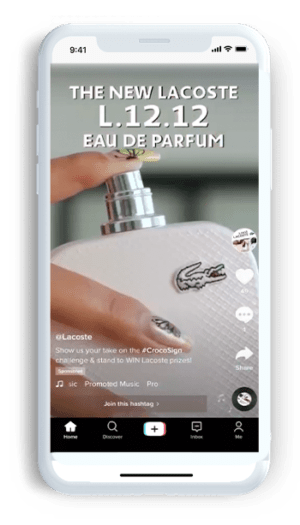 Lacoste: TikTok Hashtag Challenge